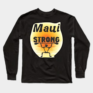 Maui Strong vintage Long Sleeve T-Shirt